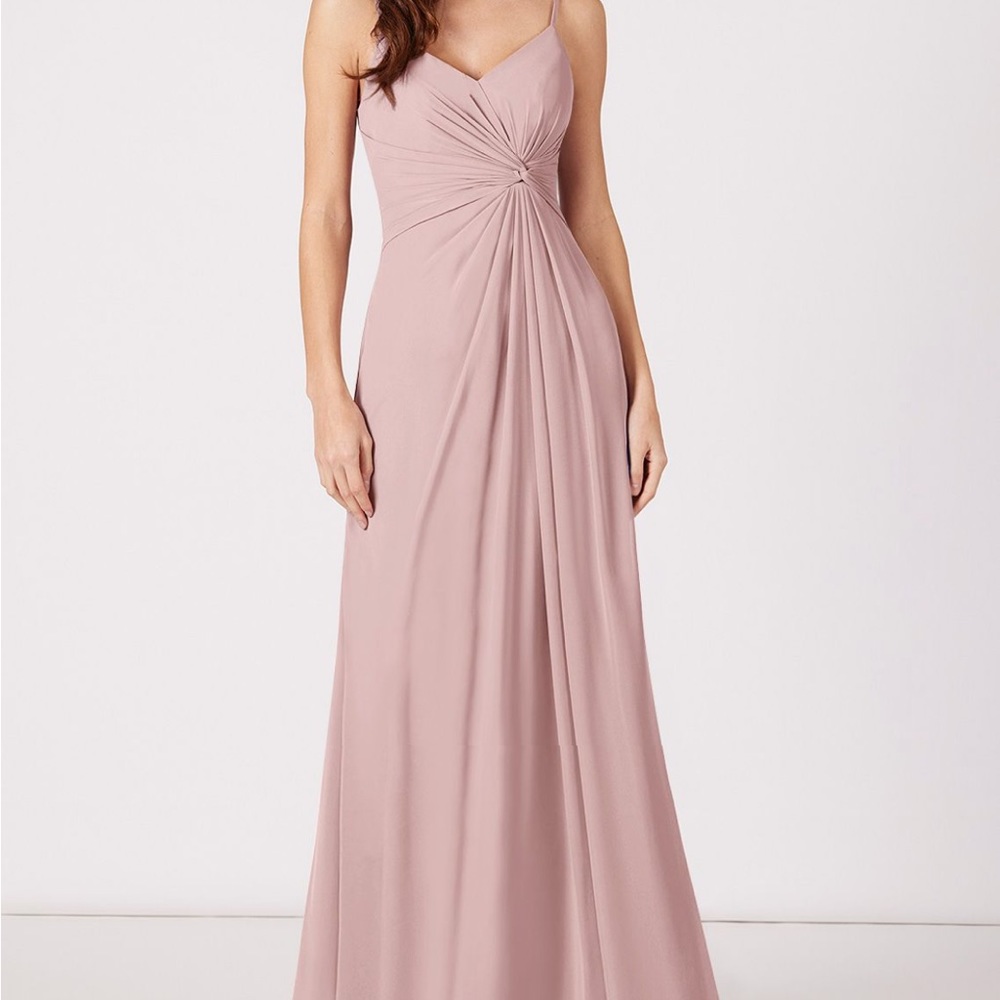 Azazie Dusty Rose bridesmaid dress